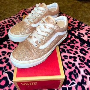 Vans Old School Sparkly Skate Shoe